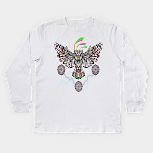 Owl Cosmic Kids Long Sleeve T-Shirt